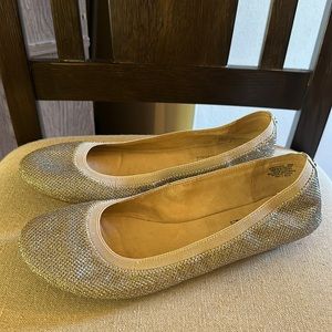 Bandolino Gold Flats
